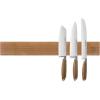 image:imageSchmidt Brothers  Black 18 Magnetic Knife Wall Bar Universal Cutlery Storage Fits 8  10 KnivesAcacia