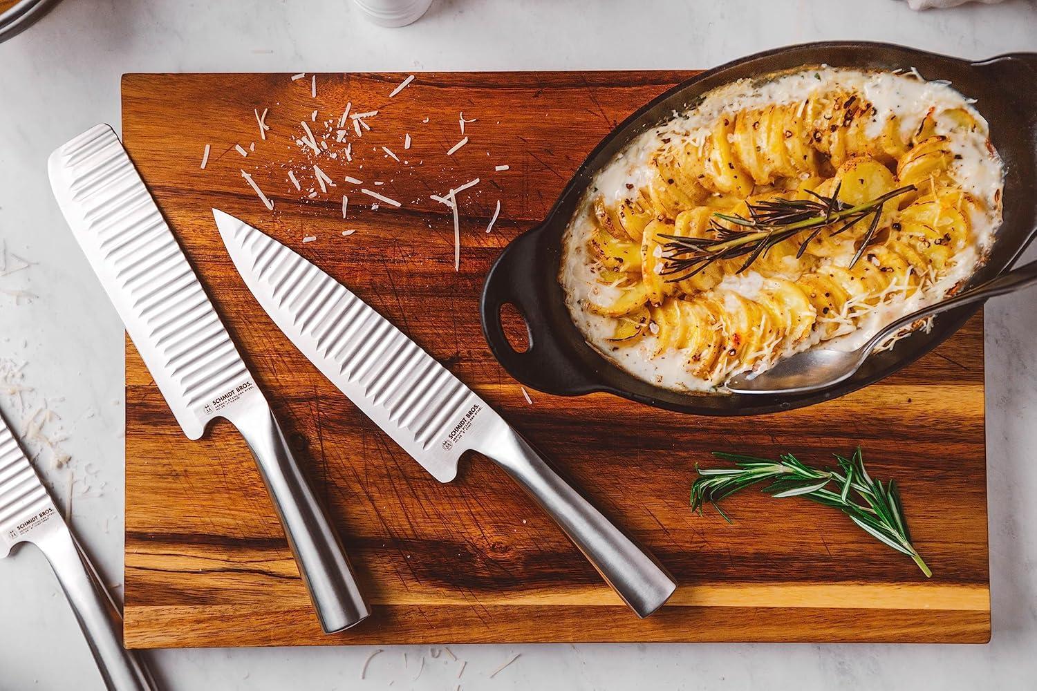 image:imageSchmidt Bros Evolution 2Piece Knife Set HighCarbon German Stainless Steel Cutlery in a Wood Gift Box2 Piece Knife Set