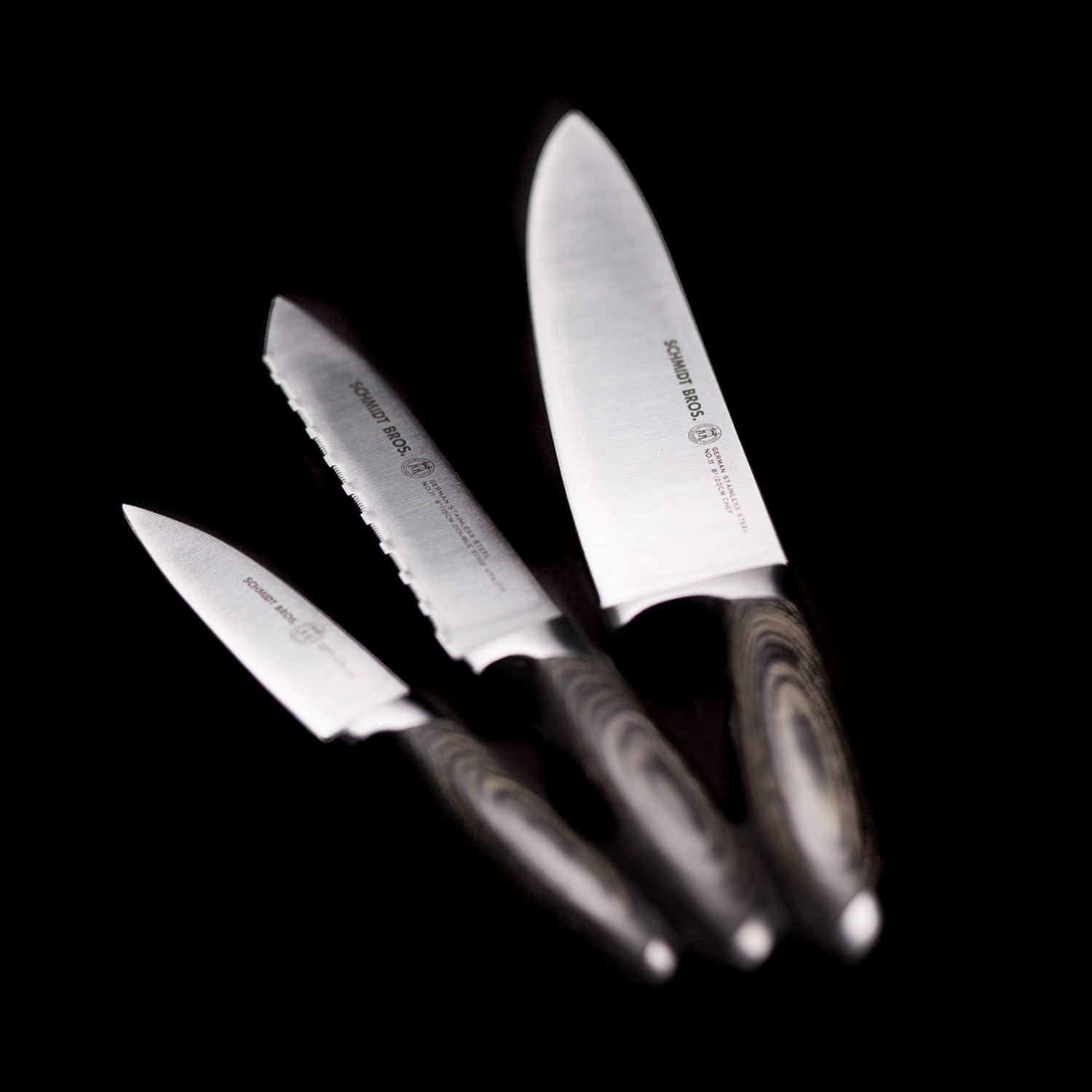 image:imageSchmidt Brothers Bonded Ash 85 Bread Knife HighCarbon German Stainless Steel Multipurpose Kitchen Cutlery