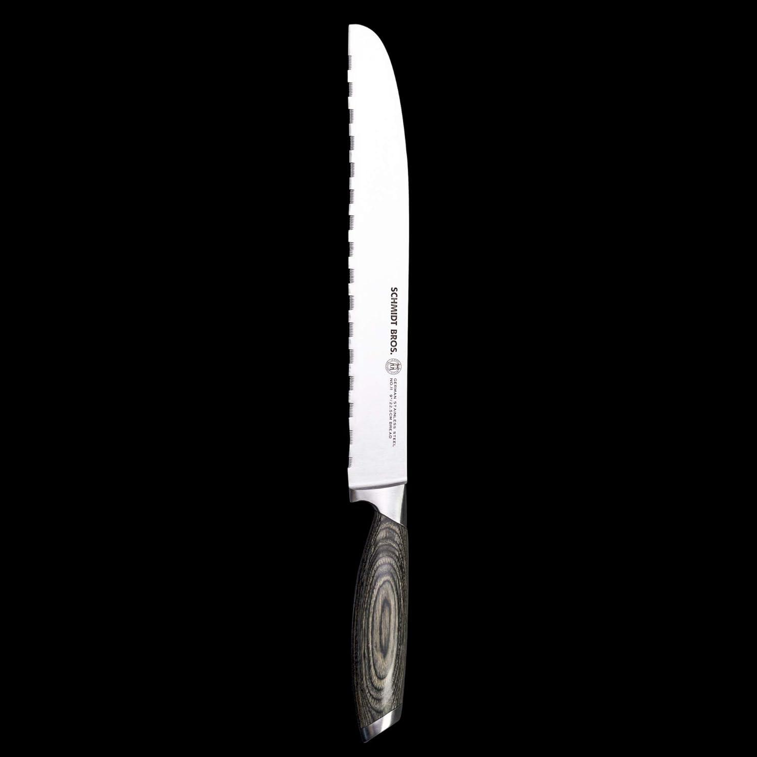 image:imageSchmidt Brothers Bonded Ash 85 Bread Knife HighCarbon German Stainless Steel Multipurpose Kitchen Cutlery