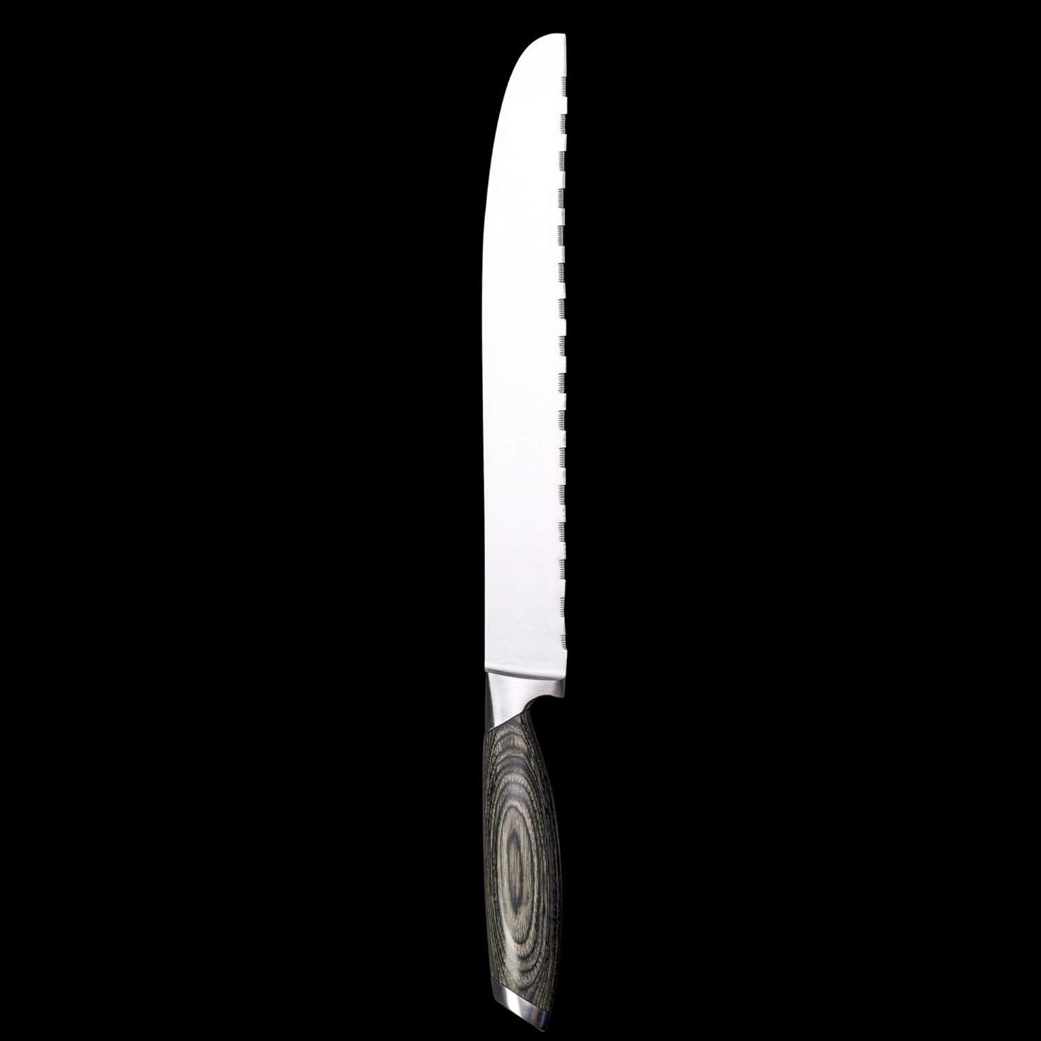 image:imageSchmidt Brothers Bonded Ash 85 Bread Knife HighCarbon German Stainless Steel Multipurpose Kitchen Cutlery