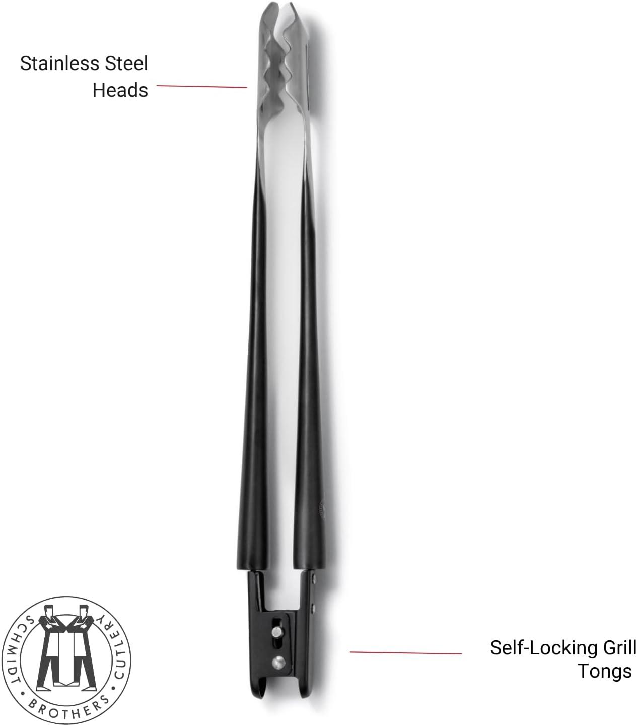 image:imageZebra Wood 6Piece BBQ Knife Set Fully Forged Stainless Steel Grilling Utensils Including Brisket Butcher Chefs Boning Knives Carving Fork Knife Carrying RollCarbon 6