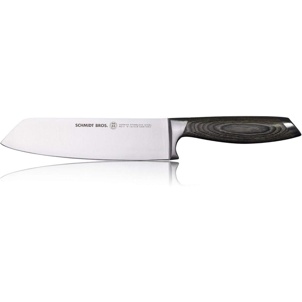 image:imageSchmidt Brothers  Bonded Ash 5 Santoku Knife HighCarbon German Stainless Steel Cutlery