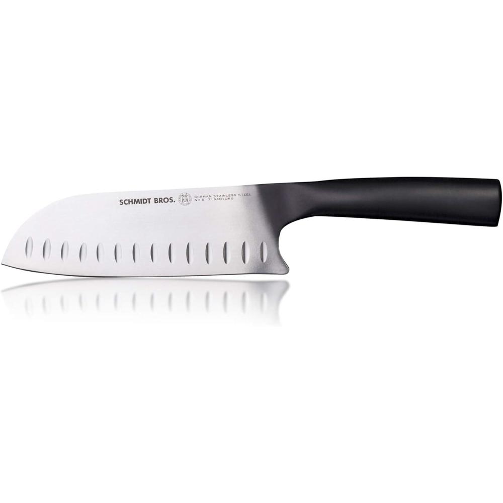 image:imageSchmidt Brothers  Carbon 6 7 Santoku Knife HighCarbon German Stainless Steel Cutlery