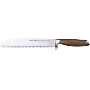 Schmidt Brothers – Bonded Teak, 8.5″ Bread Knife, High-Carbon German Stainless Steel Cutlery