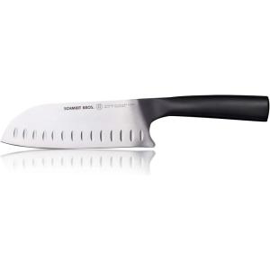 Schmidt Brothers – Carbon 6, 7″ Santoku Knife, High-Carbon German Stainless Steel Cutlery