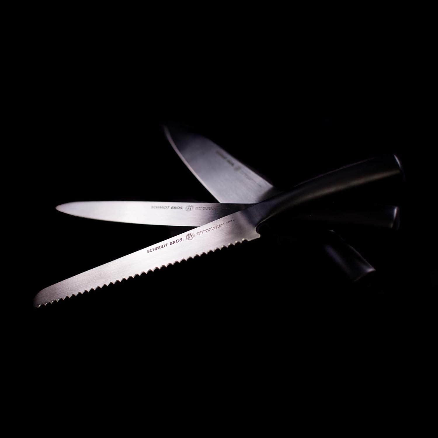 image:imageSchmidt Brothers Carbon 6 85 Bread Knife HighCarbon German Stainless Steel Mulitpurpose Kitchen Cutlery