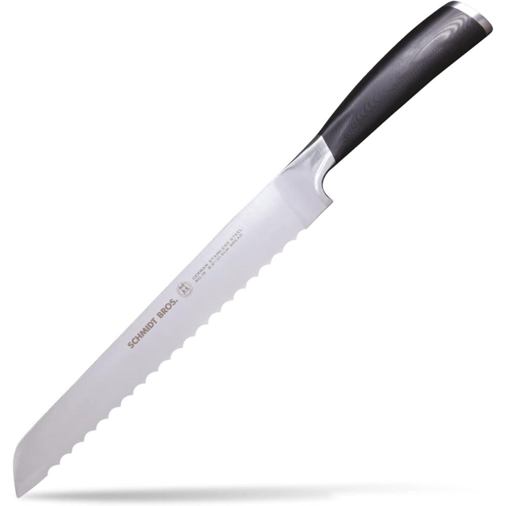 image:imageSchmidt Brothers  Heritage 85 Bread Knife HighCarbon German Stainless Steel Kitchen Cutlery