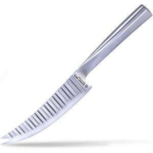 Schmidt Bros. Evolution 7″ Nakiri Knife, High-Carbon German Stainless Steel Cutlery in a Wood Gift Box(Cheese Knife)