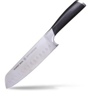Schmidt Brothers – Heritage, 4″ Paring Knife, High-Carbon German Stainless Steel Multipurpose Kitchen Cutlery(Santoku Knife)