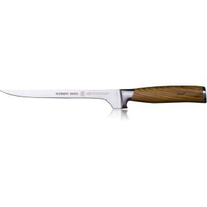 Schmidt Brothers – Zebra Wood 7″ Boning Knife, High-Carbon German Stainless Steel Mulitpurpose Kitchen Cutlery